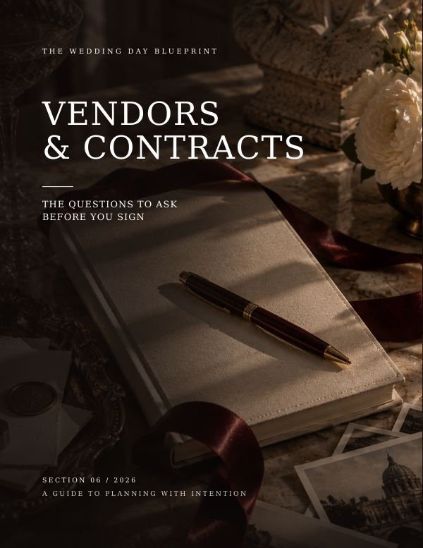Cover of Section 6, Vendors and Contracts