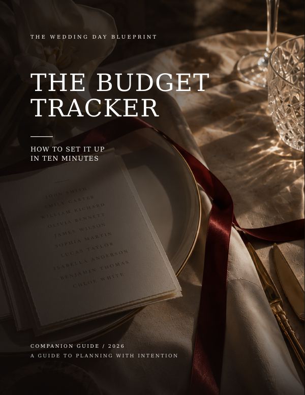 Cover of the Budget Tracker setup guide